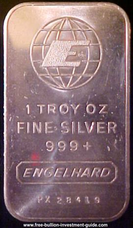 engelhard 1oz silver bar