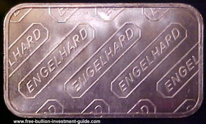 engelhard silver bar rev