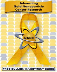 NANO Cancer Awareness Ribbon for the Free Bullion Investment Guide