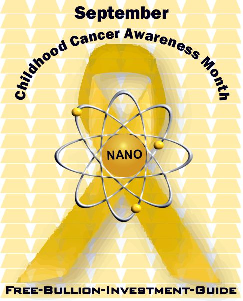 childhood cancer gold nano ribbon