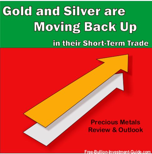 Gold and Silver are Moving Back Up