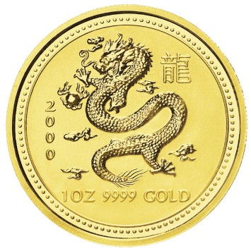 gold lunar bullion coin - series I