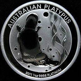 1 oz. Australian Platinum

Platypus Bullion Coin