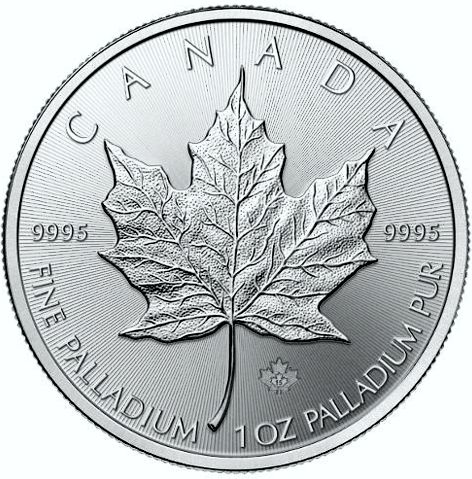 palladium maple leaf