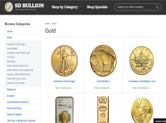 sdbullion gold