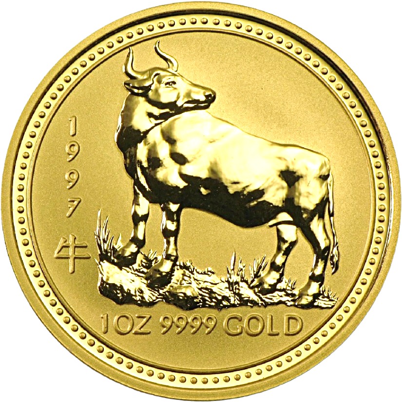 gold lunar coin