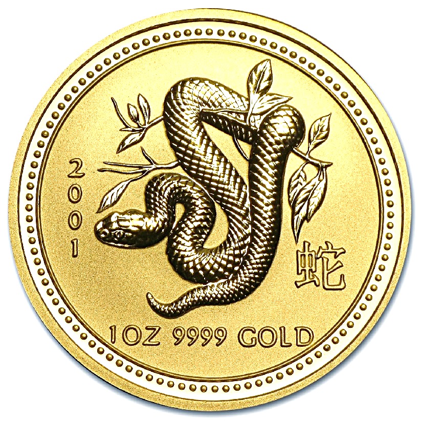 gold lunar coin