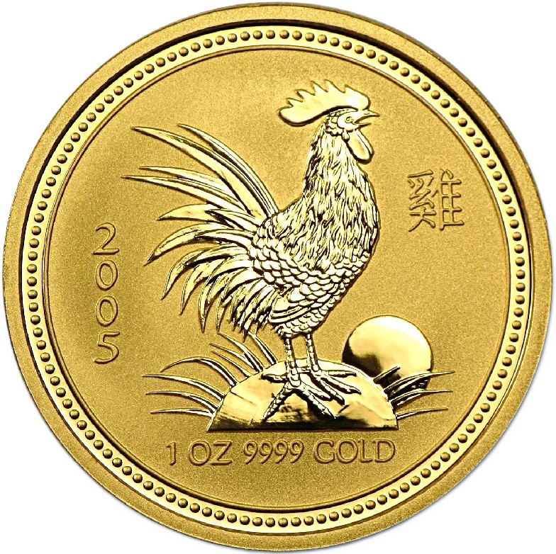 gold lunar coin