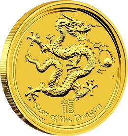 gold lunar coin