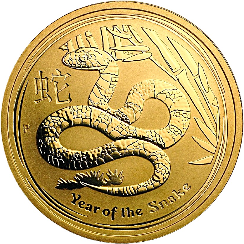 gold lunar coin