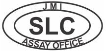 jmi slc - silver - identification mark  (johnson matthey industries - salt lake city)