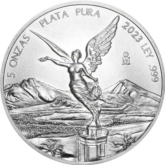 2023 - 5oz. Silver Mexican Libertad Reverse
