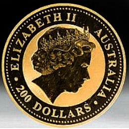 two oz gold nugget