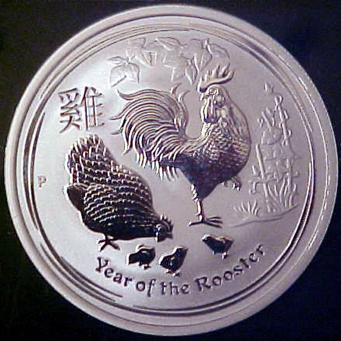 silver lunar rooster